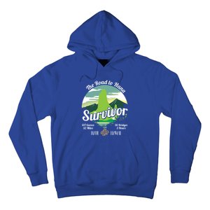 Road To Hana Survivor Curvy Palm Maui Hawaii Lover Gift Hoodie