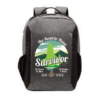Road To Hana Survivor Curvy Palm Maui Hawaii Lover Gift Vector Backpack