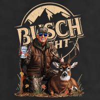 Retro Trump Hunting Deer Funny Beer Drinking Beer Hunting Adult Drive Performance Visor