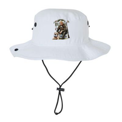 Retro Trump Hunting Deer Funny Beer Drinking Beer Hunting Legacy Cool Fit Booney Bucket Hat