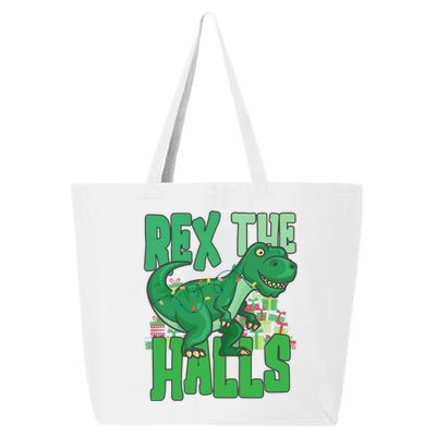 Rex The Halls Dinosaur Christmas 25L Jumbo Tote