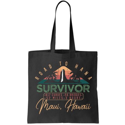 Road To Hana Survivor Curvy Palm Maui Hawaii Lover Bag