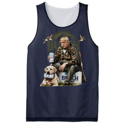 Retro Trump Hunting Deer Funny Beer Drinking Beer Hunting Mesh Reversible Basketball Jersey Tank