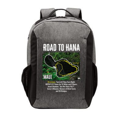 Road To Hana Map Maui Island Surfing Hawaiian Beach Summer Vector Backpack