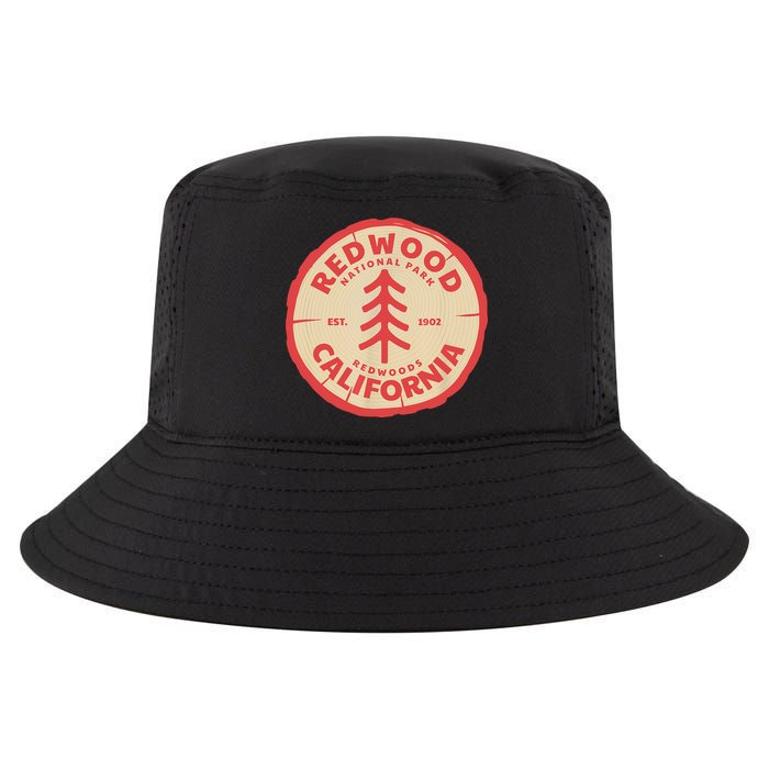 Redwood Trees In The National Forest TShirt Cool Comfort Performance Bucket Hat