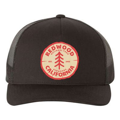 Redwood Trees In The National Forest TShirt Yupoong Adult 5-Panel Trucker Hat