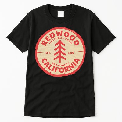 Redwood Trees In The National Forest TShirt Tall T-Shirt