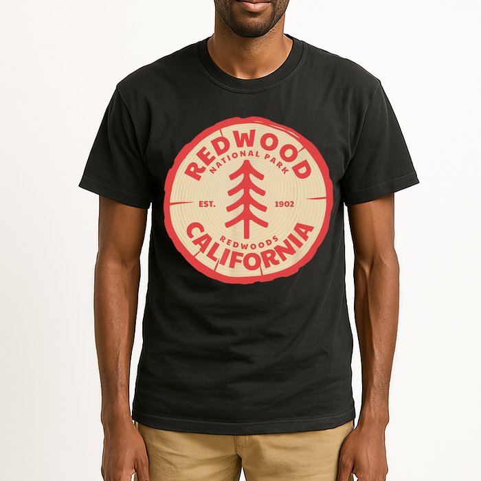 Redwood Trees In The National Forest TShirt Tall T-Shirt