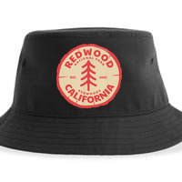 Redwood Trees In The National Forest TShirt Sustainable Bucket Hat