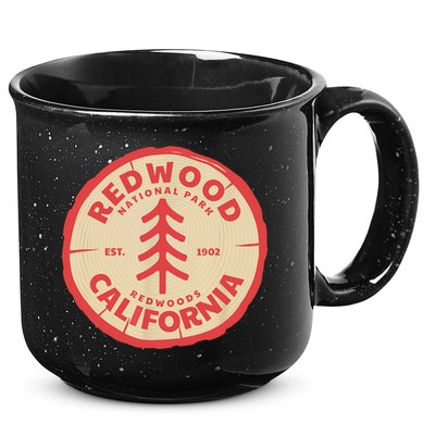 Redwood Trees In The National Forest TShirt 15oz Campfire Ceramic Mug