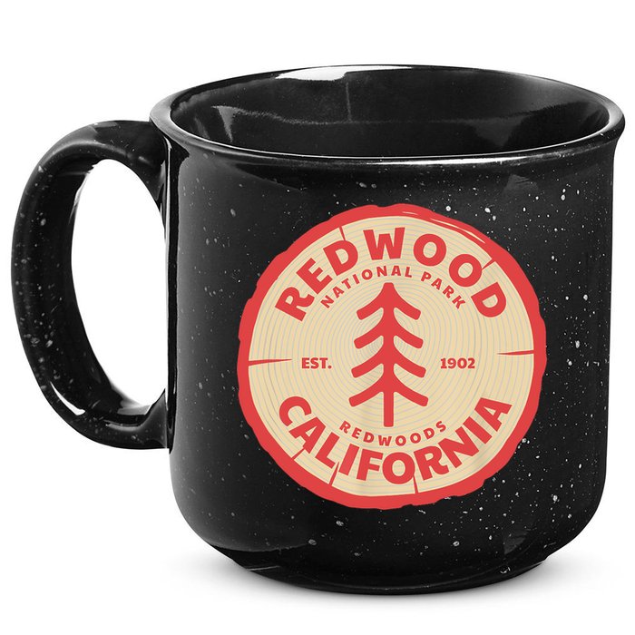Redwood Trees In The National Forest TShirt 15oz Campfire Ceramic Mug