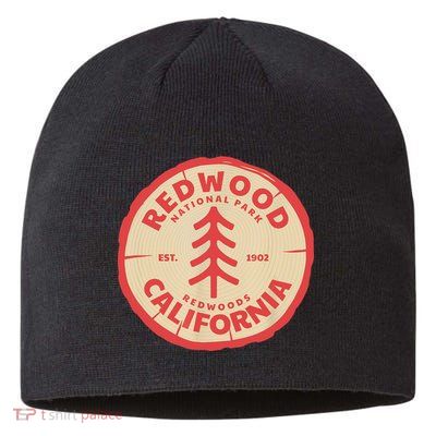 Redwood Trees In The National Forest TShirt Sustainable Beanie