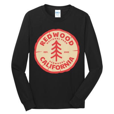 Redwood Trees In The National Forest TShirt Tall Long Sleeve T-Shirt