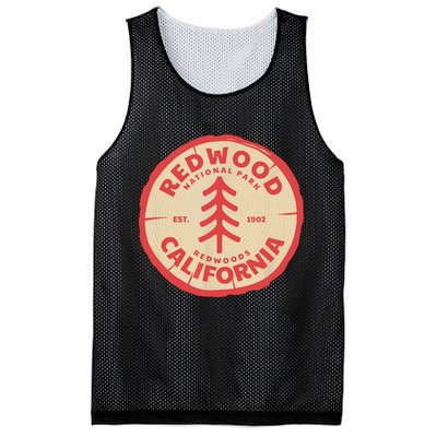 Redwood Trees In The National Forest TShirt Mesh Reversible Basketball Jersey Tank