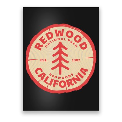 Redwood Trees In The National Forest TShirt Poster