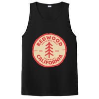 Redwood Trees In The National Forest TShirt PosiCharge Competitor Tank