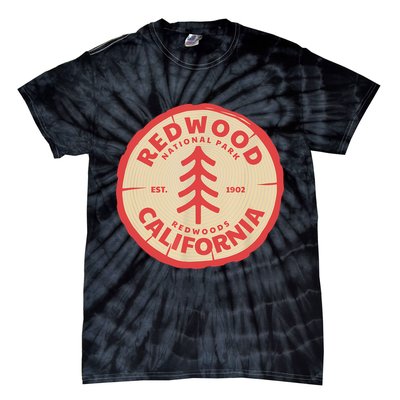 Redwood Trees In The National Forest TShirt Tie-Dye T-Shirt