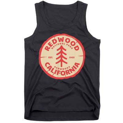 Redwood Trees In The National Forest TShirt Tank Top