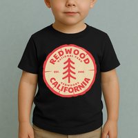 Redwood Trees In The National Forest TShirt Toddler T-Shirt