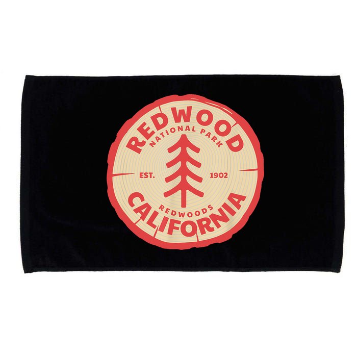 Redwood Trees In The National Forest TShirt Microfiber Hand Towel