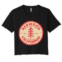 Redwood Trees In The National Forest TShirt Crop Top