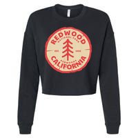 Redwood Trees In The National Forest TShirt Cropped Pullover Crew