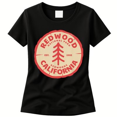 Redwood Trees In The National Forest TShirt Womens T-Shirt