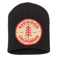Redwood Trees In The National Forest TShirt Short Acrylic Beanie