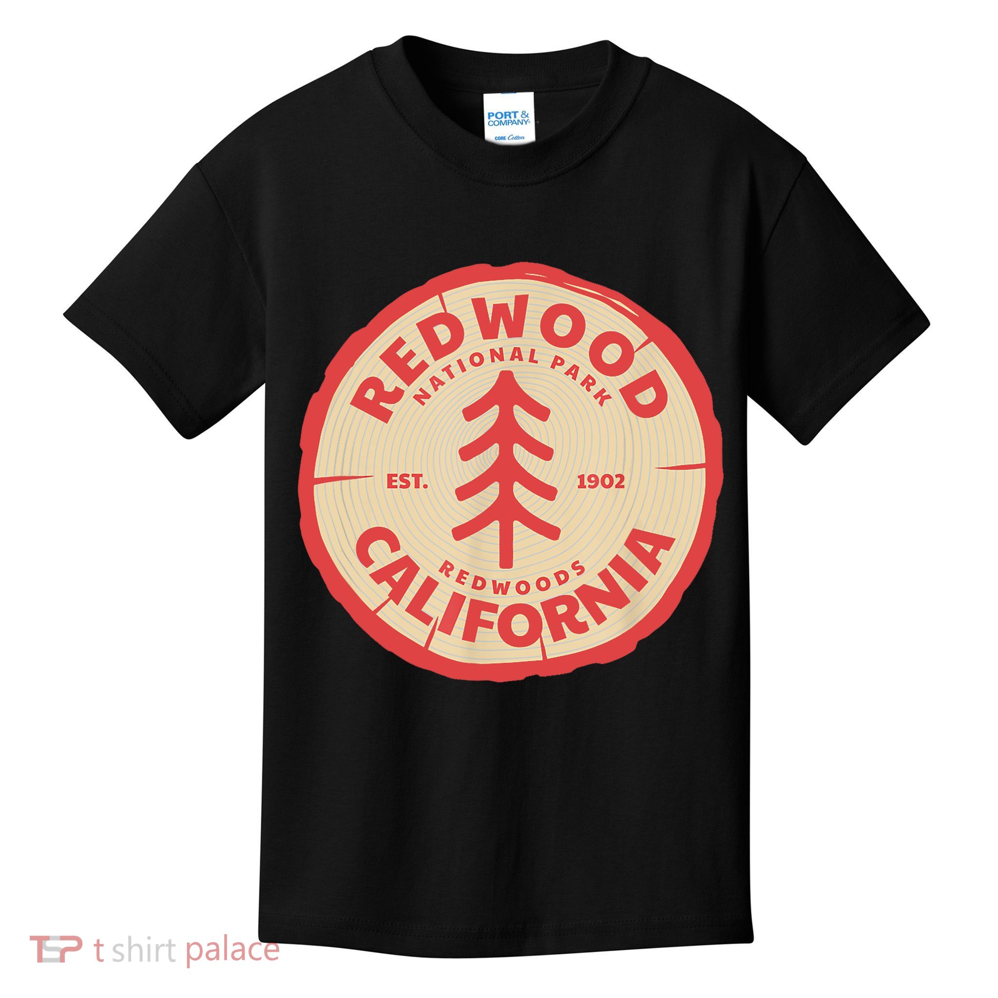 Redwood Trees In The National Forest TShirt Kids T-Shirt