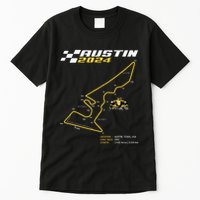 Race Track In Austin Formula Racing Circuits Sport Tall T-Shirt