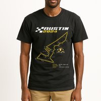 Race Track In Austin Formula Racing Circuits Sport Tall T-Shirt
