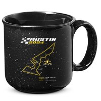 Race Track In Austin Formula Racing Circuits Sport 15oz Campfire Ceramic Mug