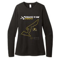 Race Track In Austin Formula Racing Circuits Sport Womens CVC Long Sleeve Shirt