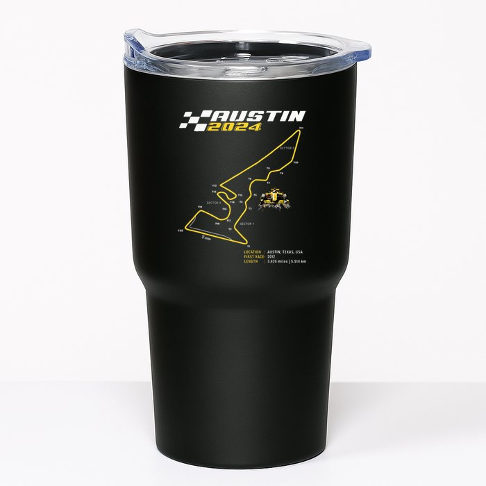 Race Track In Austin Formula Racing Circuits Sport Tumbler