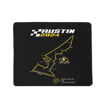 Race Track In Austin Formula Racing Circuits Sport Mousepad