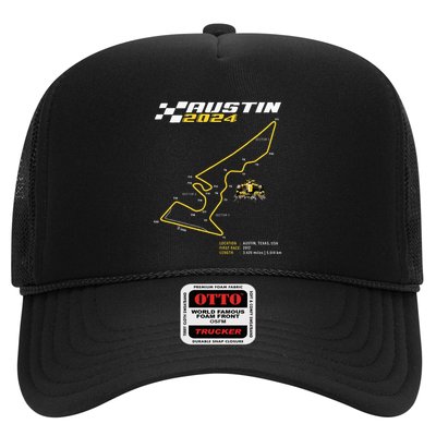 Race Track In Austin Formula Racing Circuits Sport Trucker Hat