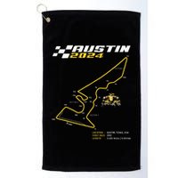 Race Track In Austin Formula Racing Circuits Sport Golf Towel