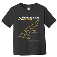 Race Track In Austin Formula Racing Circuits Sport Toddler T-Shirt