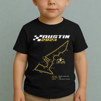 Race Track In Austin Formula Racing Circuits Sport Toddler T-Shirt