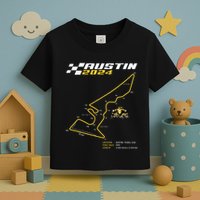 Race Track In Austin Formula Racing Circuits Sport Toddler T-Shirt