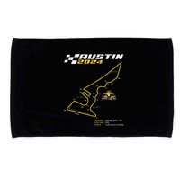 Race Track In Austin Formula Racing Circuits Sport Microfiber Hand Towel