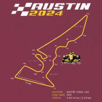 Race Track In Austin Formula Racing Circuits Sport 16oz Travel Tumbler