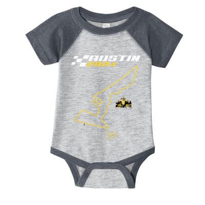 Race Track In Austin Formula Racing Circuits Sport Infant Baby Jersey Bodysuit