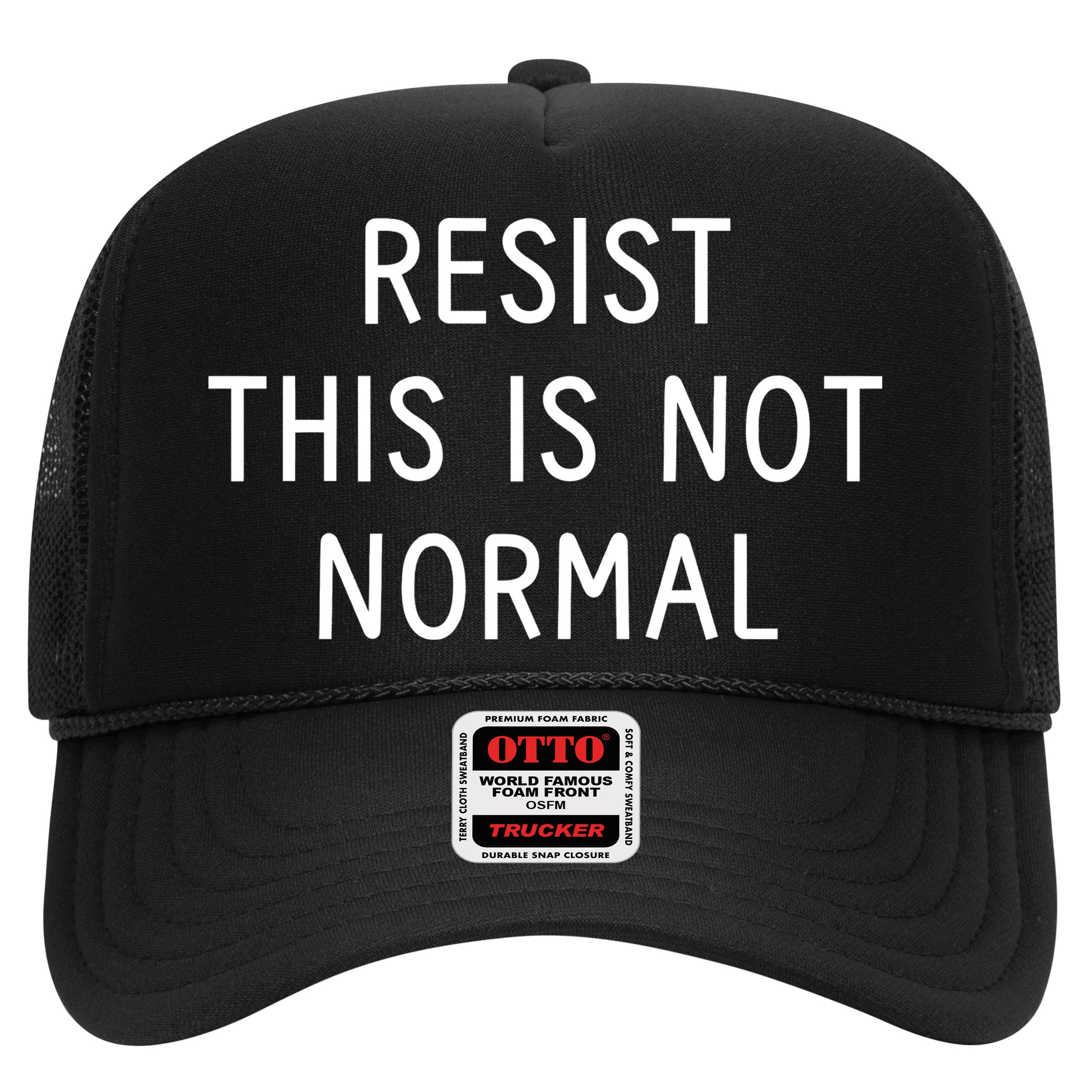 Resist This Is Not Normal Hat