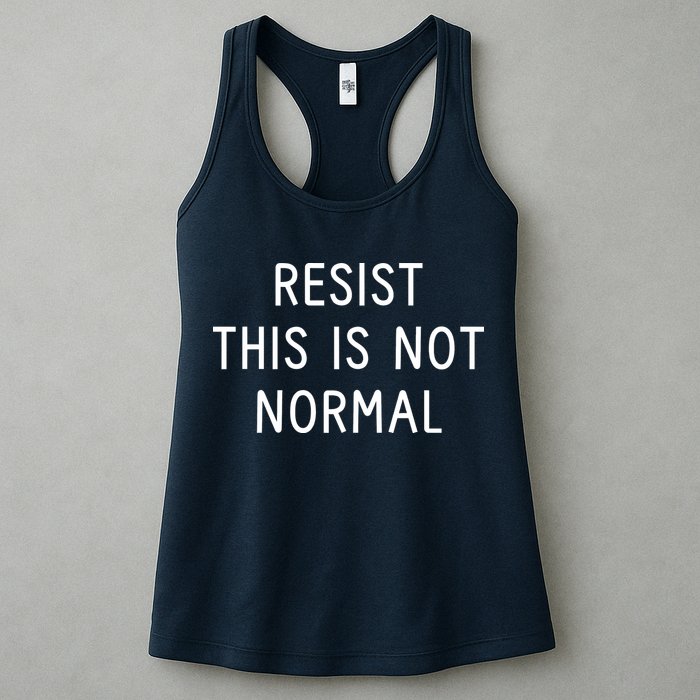 Resist This Is Not Normal Womens Tank Top