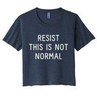 Resist This Is Not Normal Crop Top