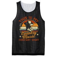 Retro This Is My Concert Country Music Lover Mesh Reversible Basketball Jersey Tank