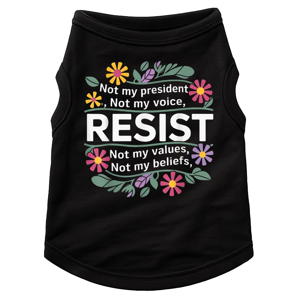 RESIST THIS IS NOT NORMAL ANTI TRUMP  Doggie Tank