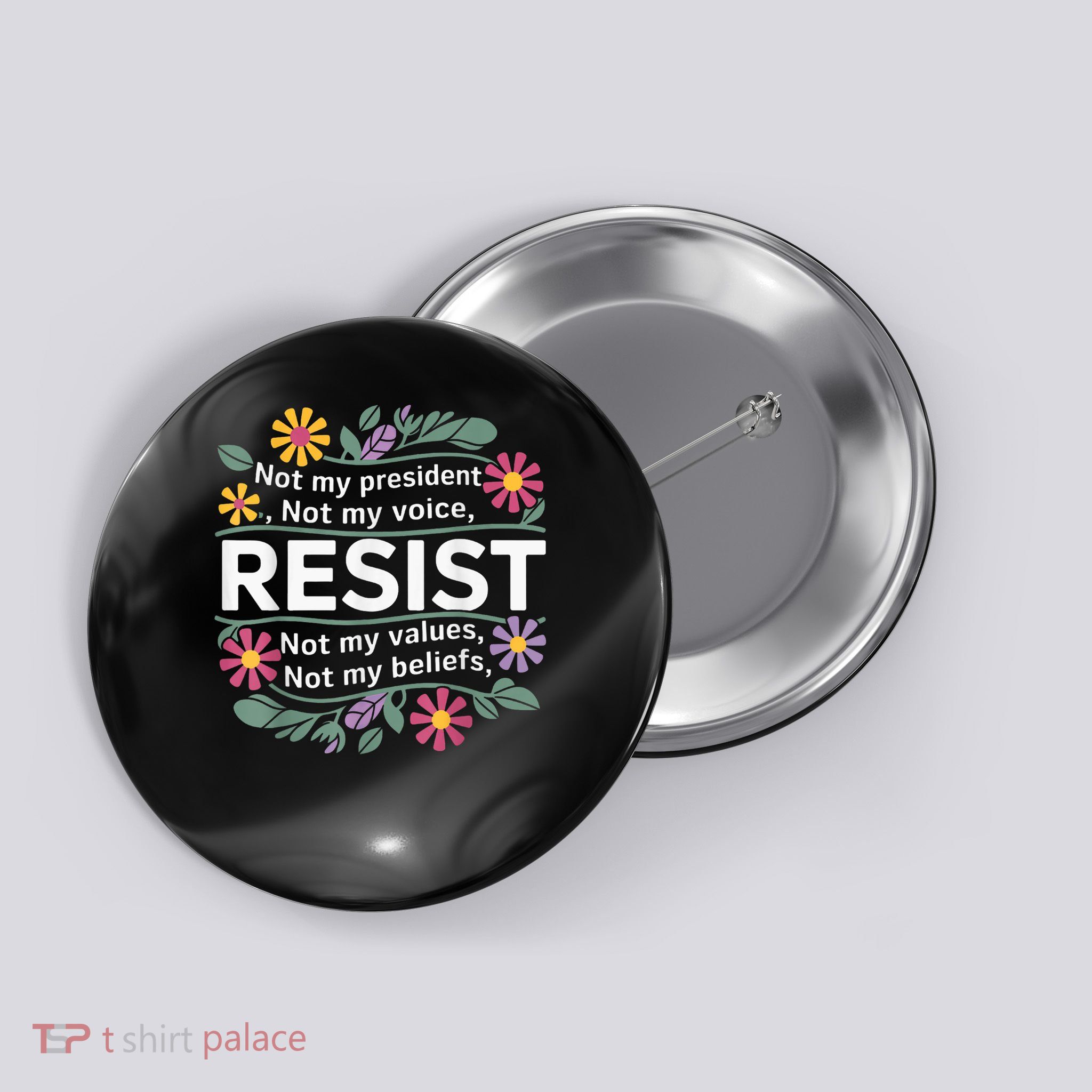 RESIST THIS IS NOT NORMAL ANTI TRUMP  Button