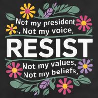 RESIST THIS IS NOT NORMAL ANTI TRUMP  11oz C Handle Ceramic Mug